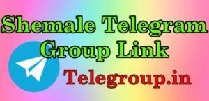Shemale telegram group  Statistics Favorites 